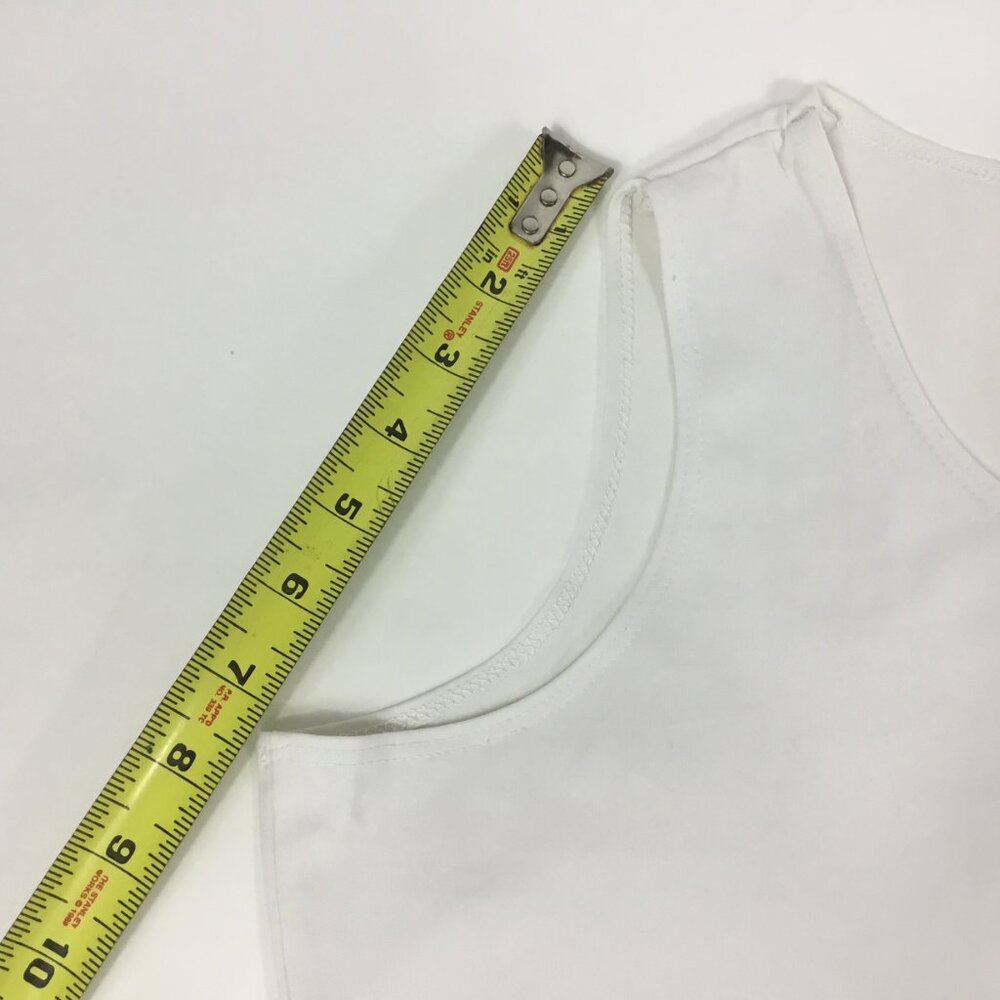 (PO) Elementz, Wht Sleeveless Top - Picture 10 of 12